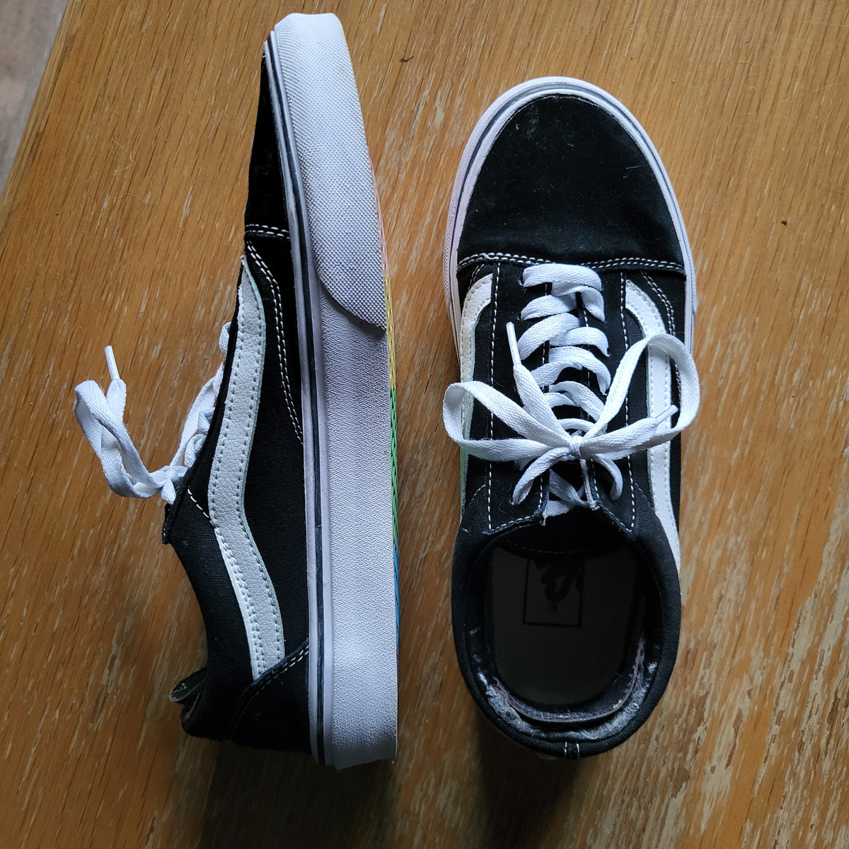 Regen bogen Vans SECOND HAND